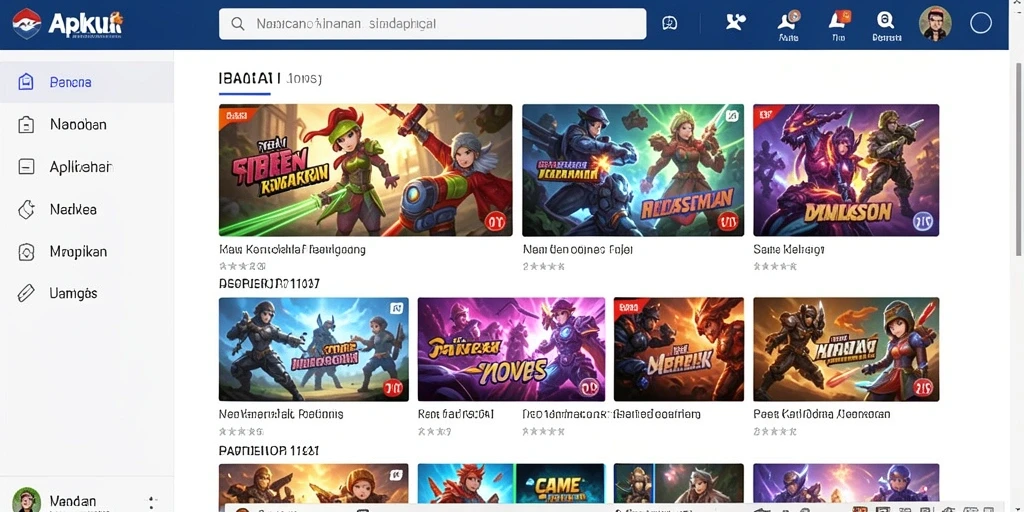 Screenshot menampilkan level baru yang menantang.