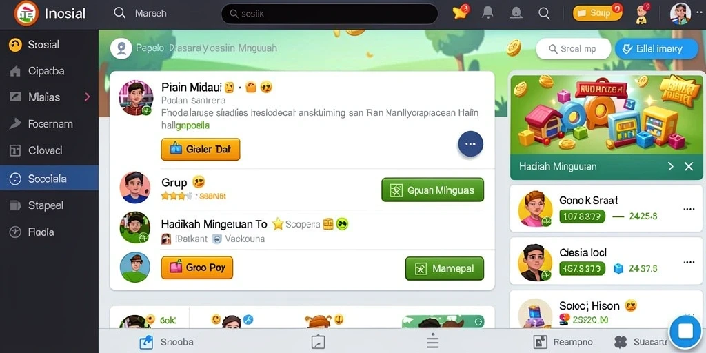 Event-event menarik dengan hadiah menggiurkan.