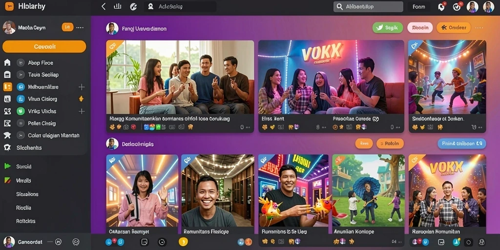 Menghadapi lawan dalam mode permainan kompetitif JKTWIN.