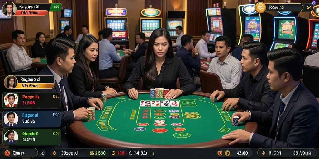 Fitur komunitas yang memungkinkan interaksi antar pemain.