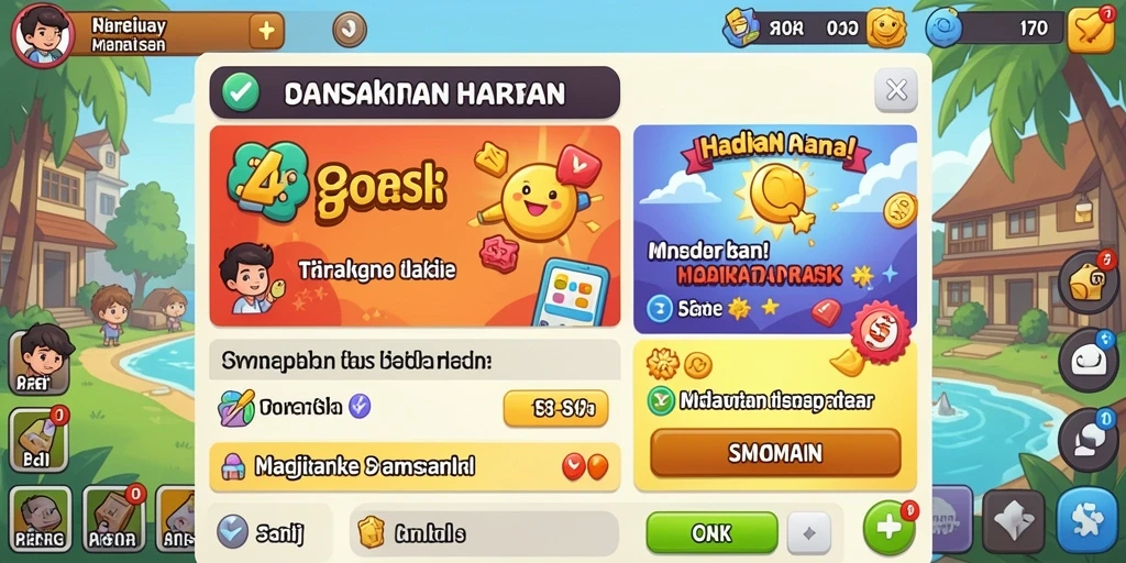 Screenshot fitur multiplayer yang menarik.